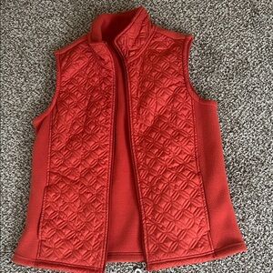Studio Red Quilted Vest